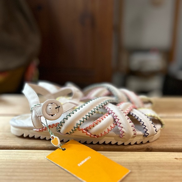 FARM Rio Multicolor Stitch Sandals - Picture 2 of 10